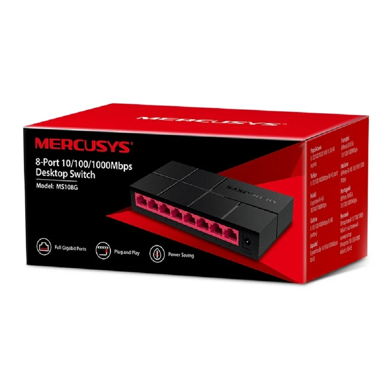 MERCUSYS SWITCH MS108G