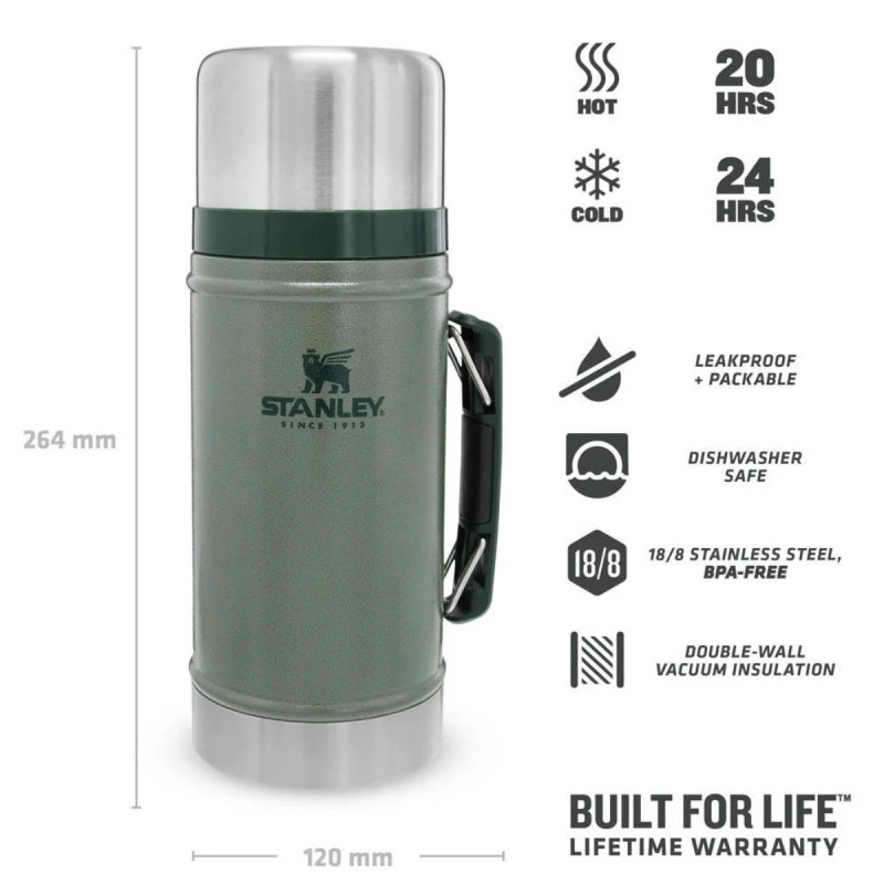 STANLEY 10-07937-003 LEGENDARY HAMM GR БУРКАН ЗА ХРАНА 0.94Л