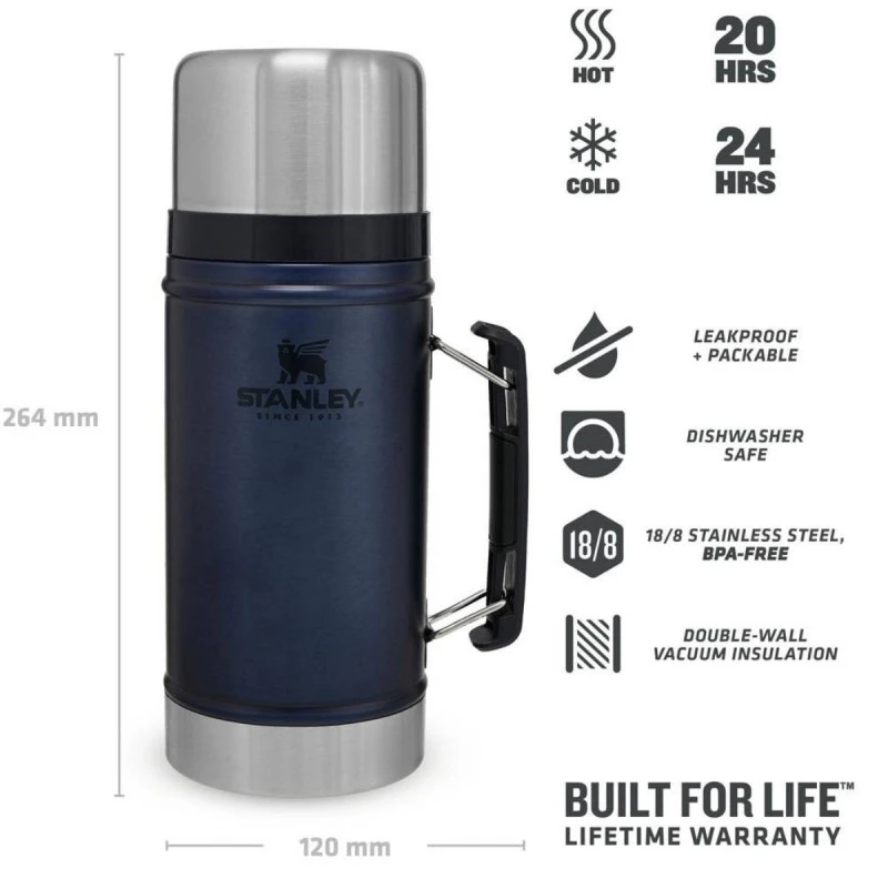 STANLEY 10-07937-019 LEGENDARY NIGHT БУРКАН ЗА ХРАНА 0.94Л