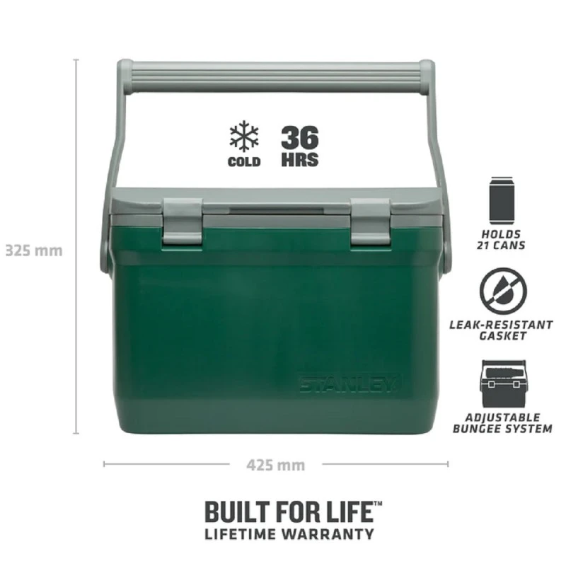 STANLEY 10-01623-068 EASY-CARRY GREEN ХЛАДИЛНА ЧАНТА 15L