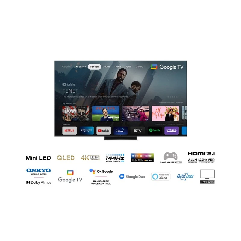TCL 55C835 MINI QLED SMART TV ANDROID