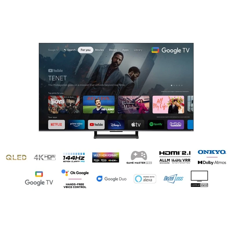 TCL 75C735 QLED SMART TV ANDROID