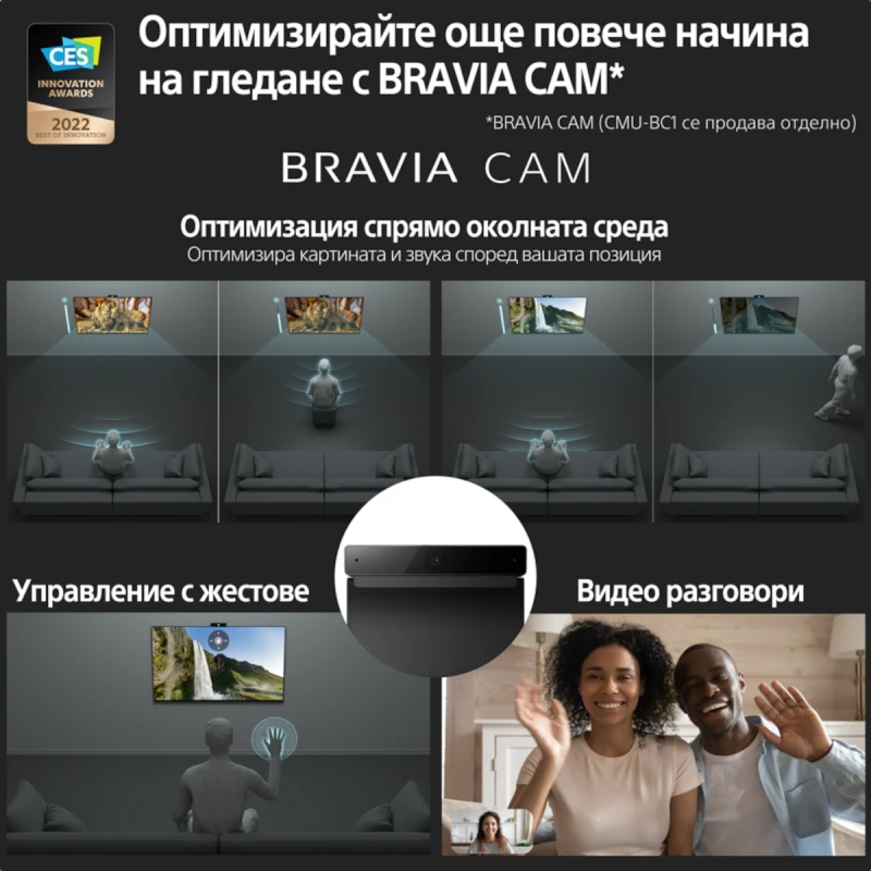 SONY XR-55A95KAEP OLED SMART TV ANDROID 