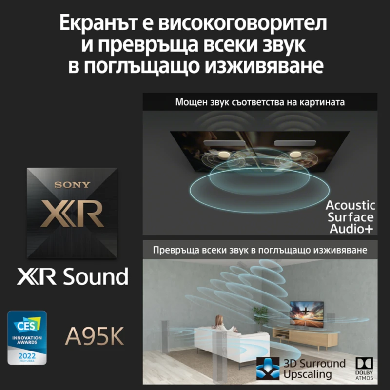 SONY XR-55A95KAEP OLED SMART TV ANDROID 