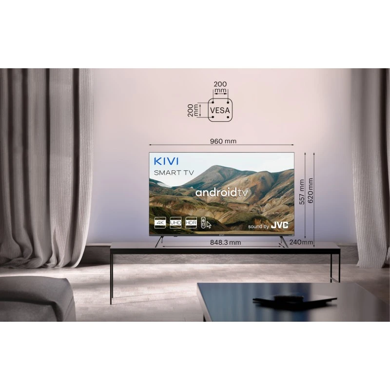 KIVI 43U740LB UHD SMART ANDROID TV