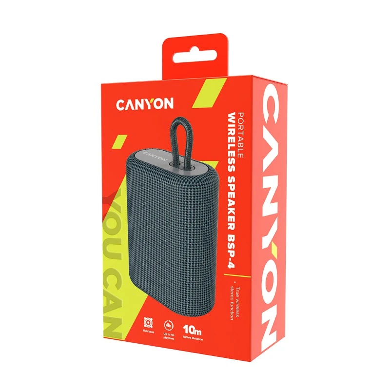 CANYON CNE-CBTSP4DG PORTABLE SPEAKER
