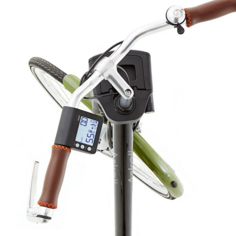 ASKOLL EB 1 ЕЛЕКТРИЧЕСКО КОЛЕЛО 26'' ЧЕРНО ЗЕЛЕНО