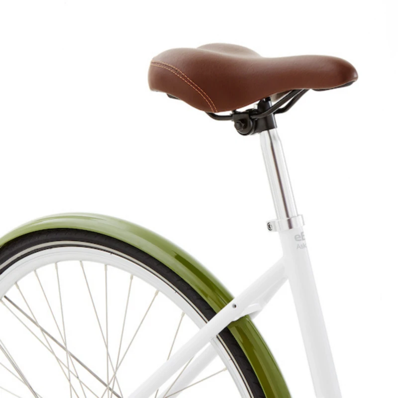 ASKOLL EB 1 ЕЛЕКТРИЧЕСКО КОЛЕЛО 26'' БЯЛО ЗЕЛЕНО