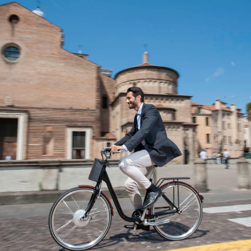 ASKOLL EB 1 ЕЛЕКТРИЧЕСКО КОЛЕЛО 28'' ЧЕРНО ЧЕРНО