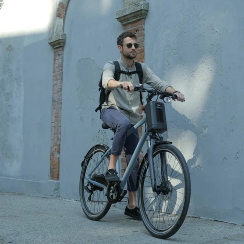 ASKOLL EB 4 ЕЛЕКТРИЧЕСКО КОЛЕЛО 28'' СИНЬО МЪЖКА РАМКА