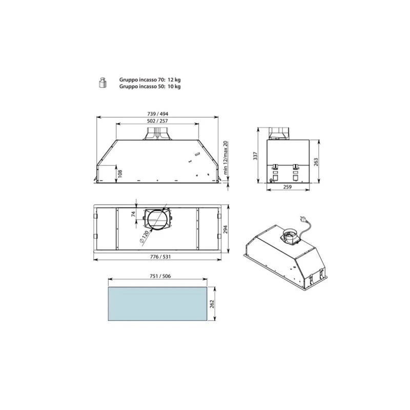 FALMEC GRUPPO INCASSO GREEN TECH PLUS  50 101743 