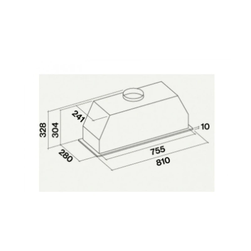 FALMEC GRUPPO INCASSO PRO PLUS 80 IX 355177 