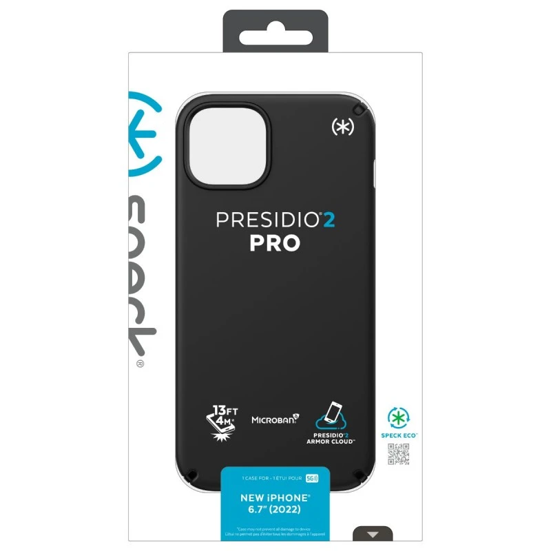 SPECK IPHONE 14/15 PLUS PRESIDIO 2 PRO BLACK