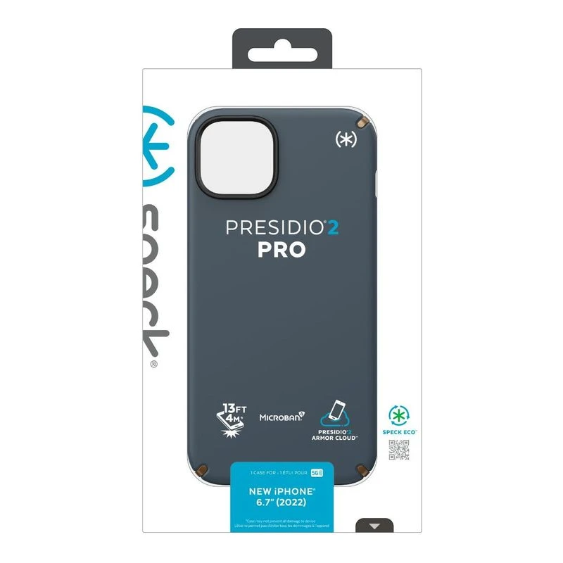 SPECK IPHONE 14/15 PLUS PRESIDIO 2 PRO GREY