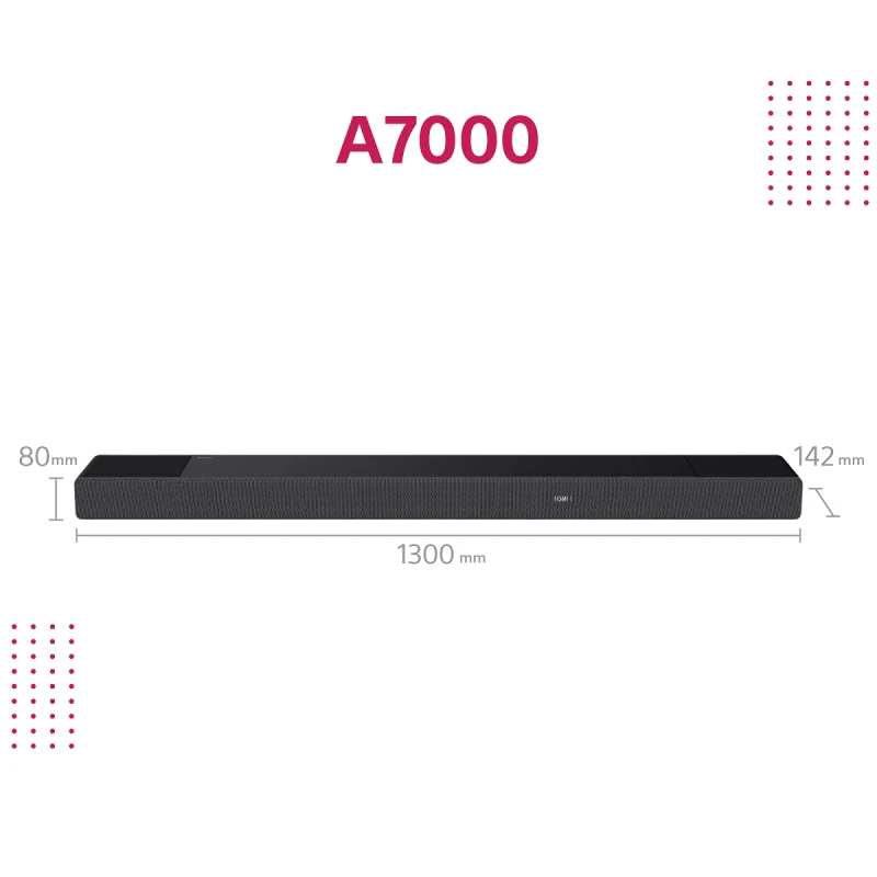 SONY HT-A7000 7.1.2CH SOUNDBAR