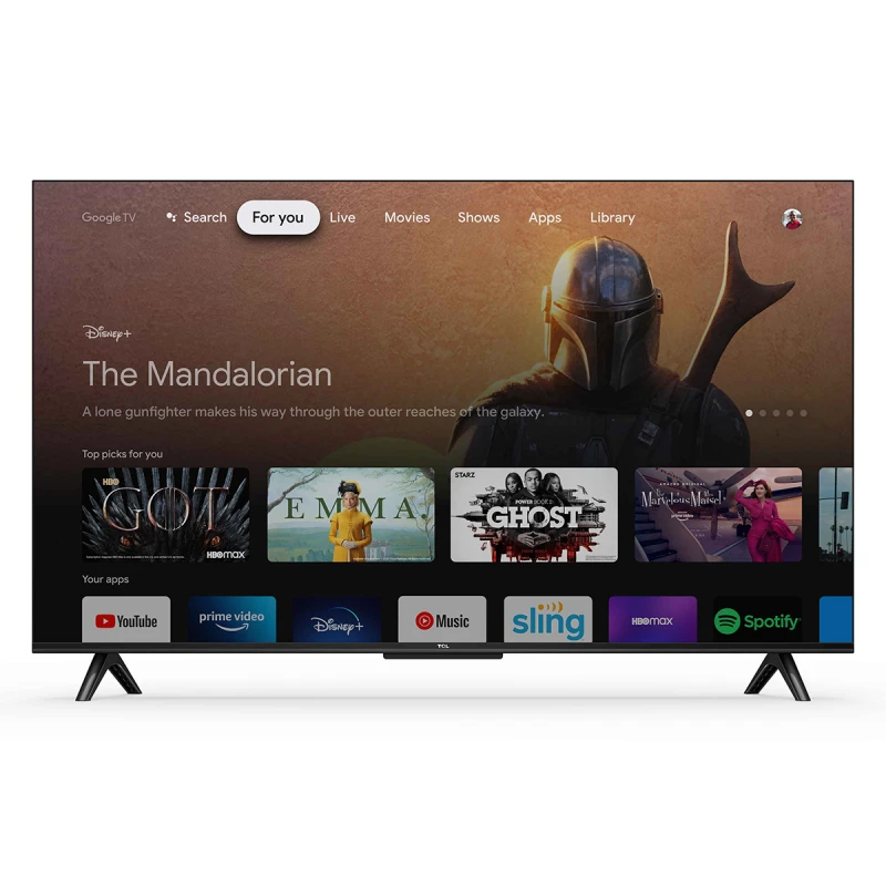 TCL 43P635 UHD LED SMART TV ANDROID
