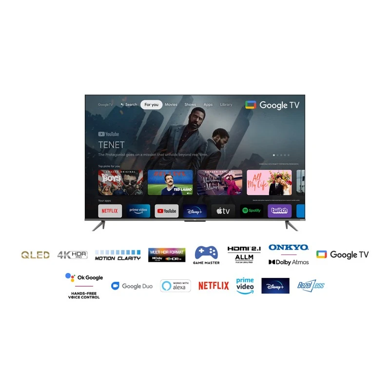 TCL 75C635 QLED SMART TV ANDROID