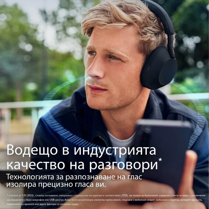 SONY WH-1000XM5B BLUETOOTH HEADPHONES