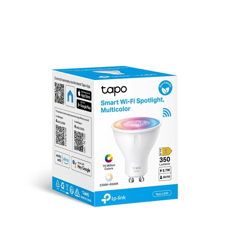 TP-LINK TAPO L630 SMART WI-FI КРУШКА РЕФЛЕКТОР Д. МНОГОЦВ.