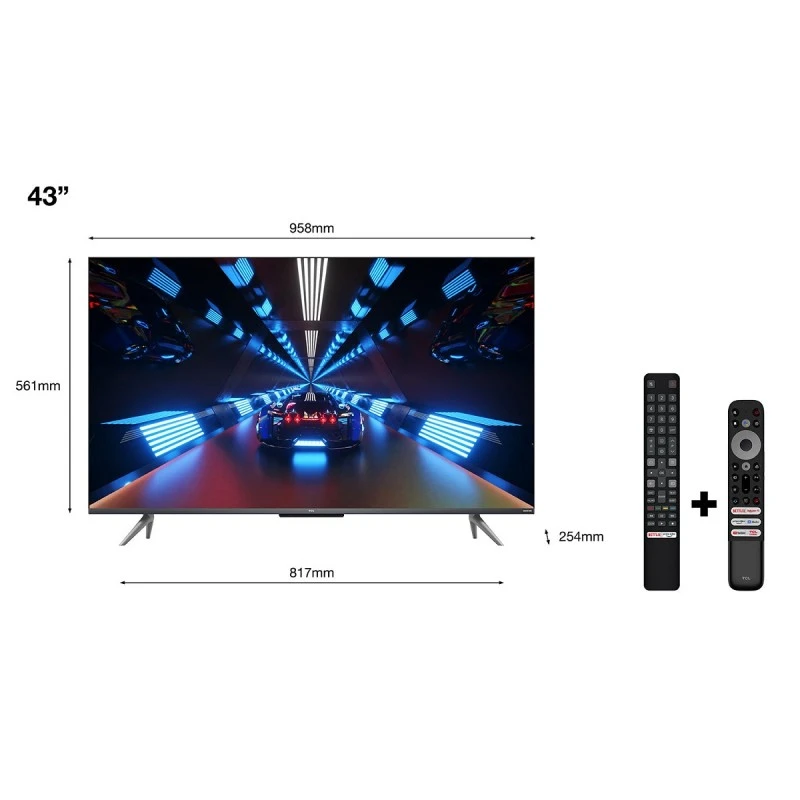 TCL 43QLED820 QLED SMART TV ANDROID