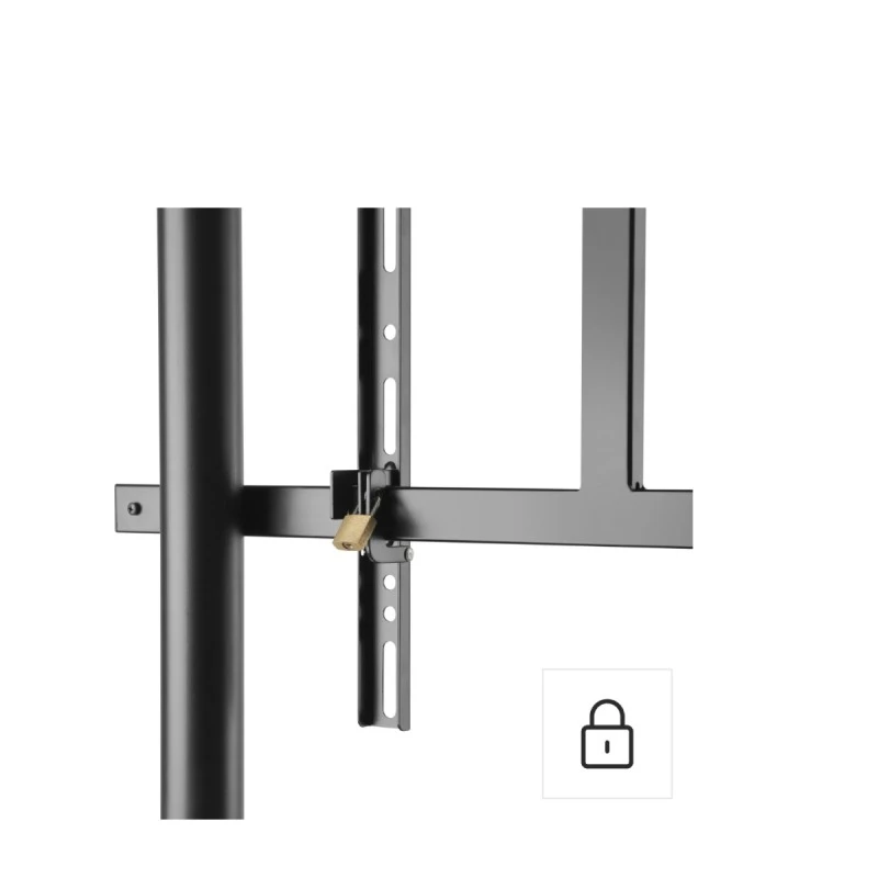 HAMA 118090/220875 СТОЙКА TV 100'' ЧЕРНА