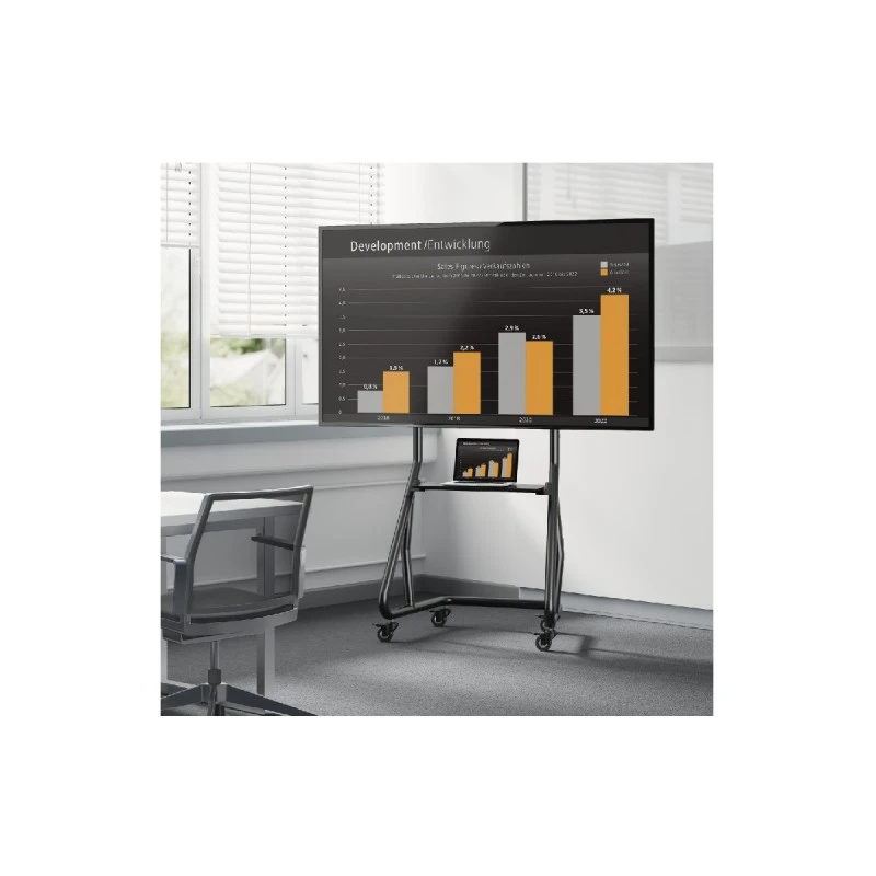 HAMA 118090/220875 СТОЙКА TV 100'' ЧЕРНА