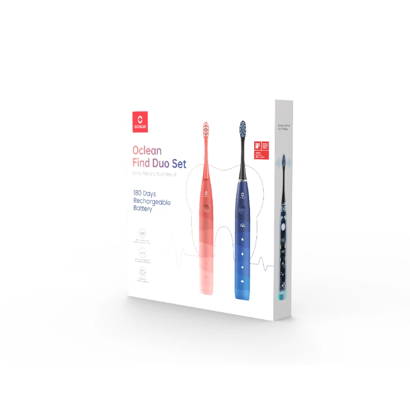 OCLEAN Find Duo Set RED/BLUE