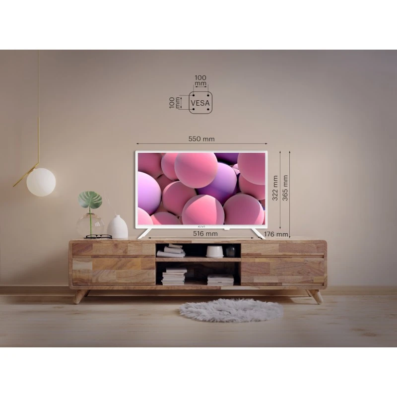 KIVI 24H750NW HD SMART ANDROID TV WHITE