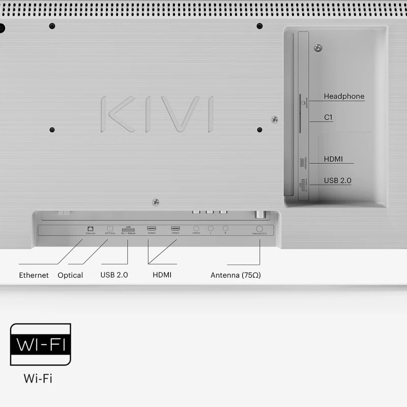 KIVI 32H750NW HD SMART ANDROID TV WHITE