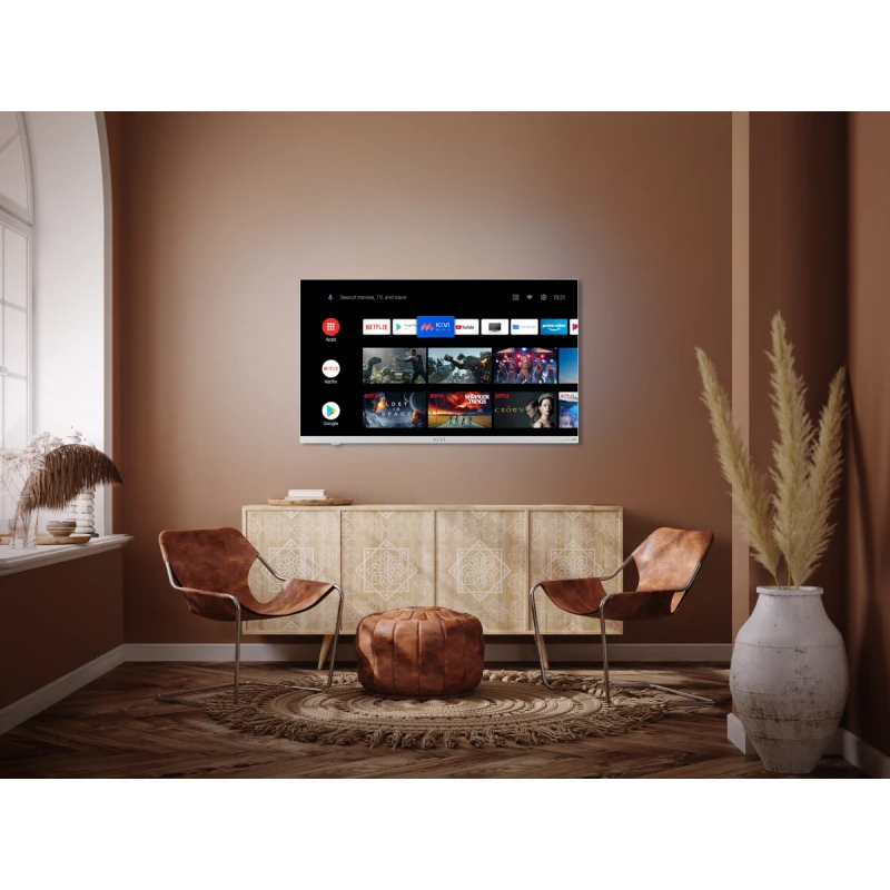 KIVI 32F750NW FHD SMART ANDROID TV WHITE