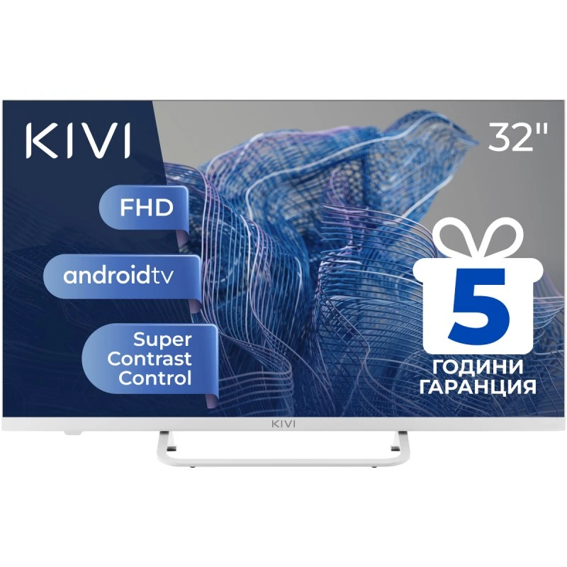 KIVI 32F750NW FHD SMART ANDROID TV WHITE