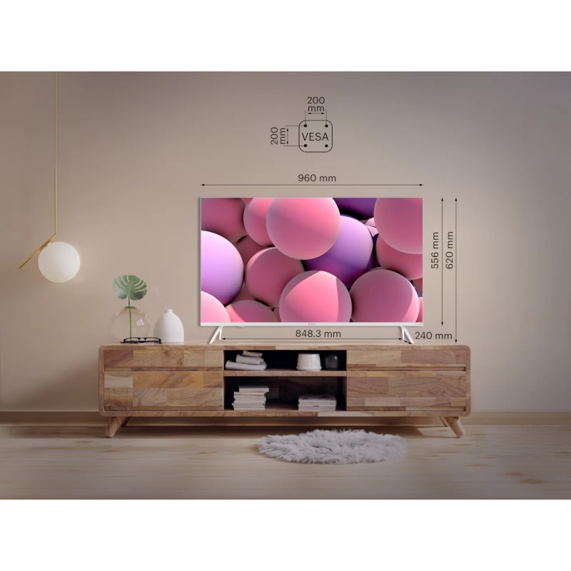 KIVI 43U750NW UHD SMART ANDROID TV WHITE