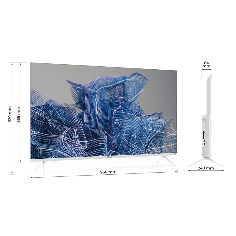 KIVI 43U750NW UHD SMART ANDROID TV WHITE