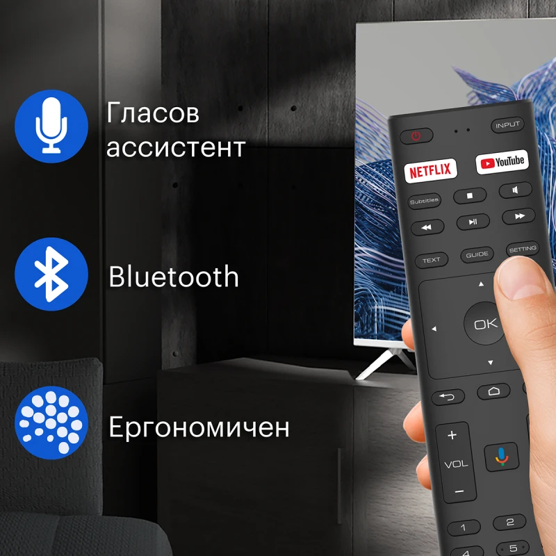 KIVI 50U740NB UHD SMART ANDROID TV