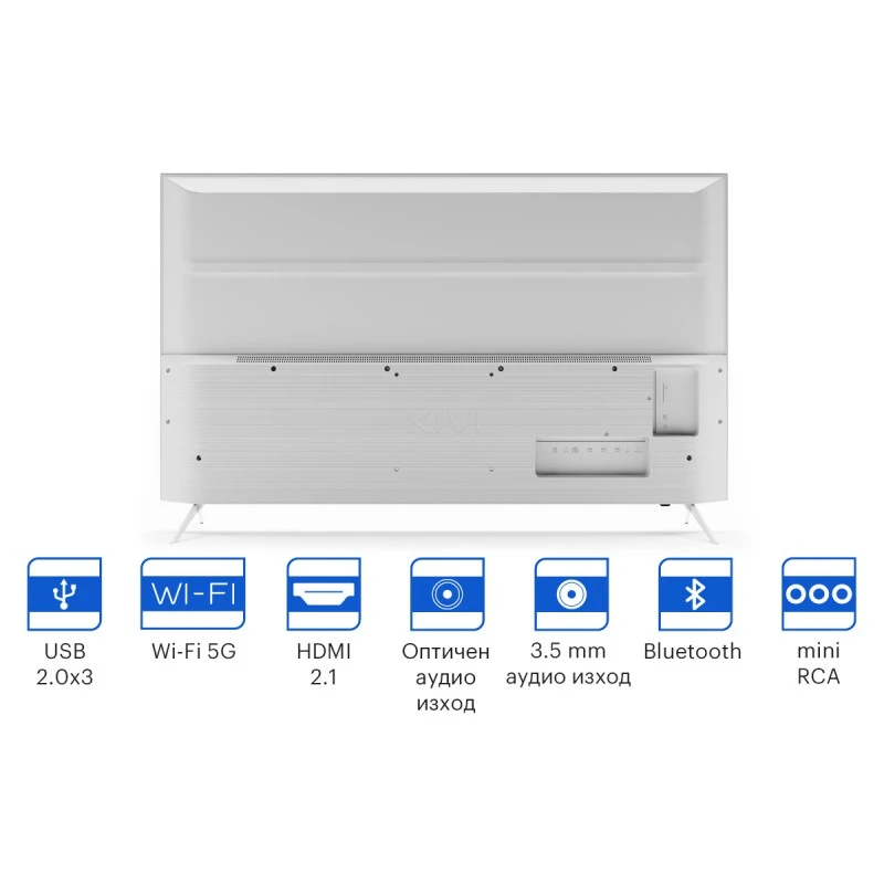 KIVI 55U750NW UHD SMART ANDROID TV WHITE