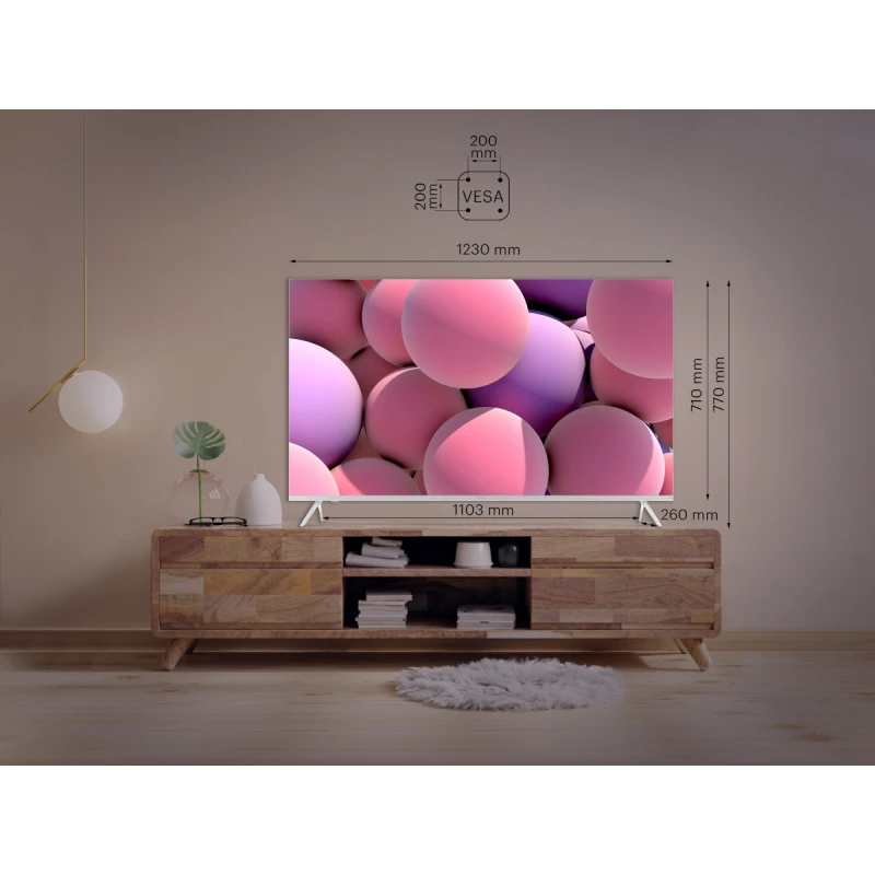 KIVI 55U750NW UHD SMART ANDROID TV WHITE