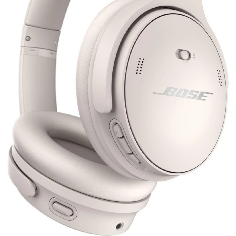 BOSE QUIETCOMFORT 45 WHITE HEADPHONES