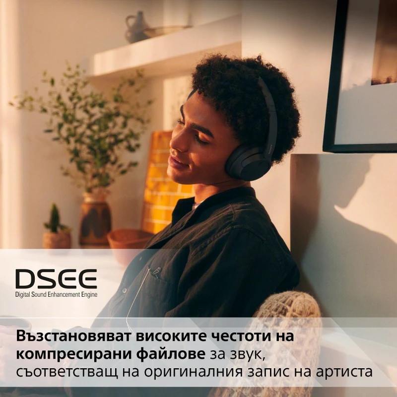 SONY WH-CH720NB WIRELESS BLUETOOTH HEADPHONES BLACK