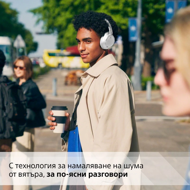 SONY WH-CH720NW WIRELESS BLUETOOTH HEADPHONES WHITE