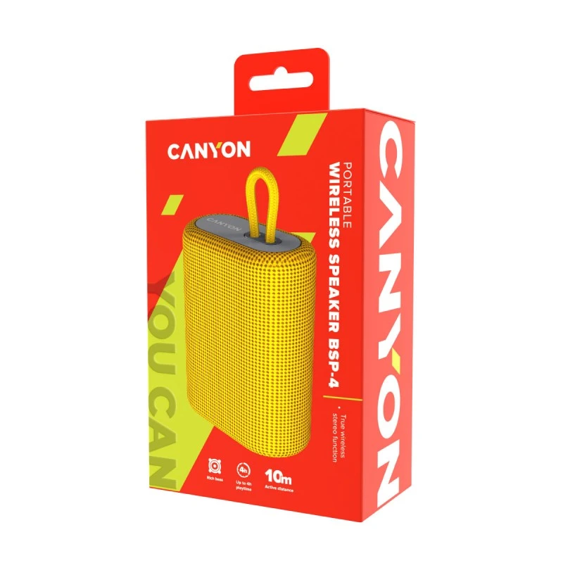 CANYON CNE-CBTSP4Y PORTABLE SPEAKER