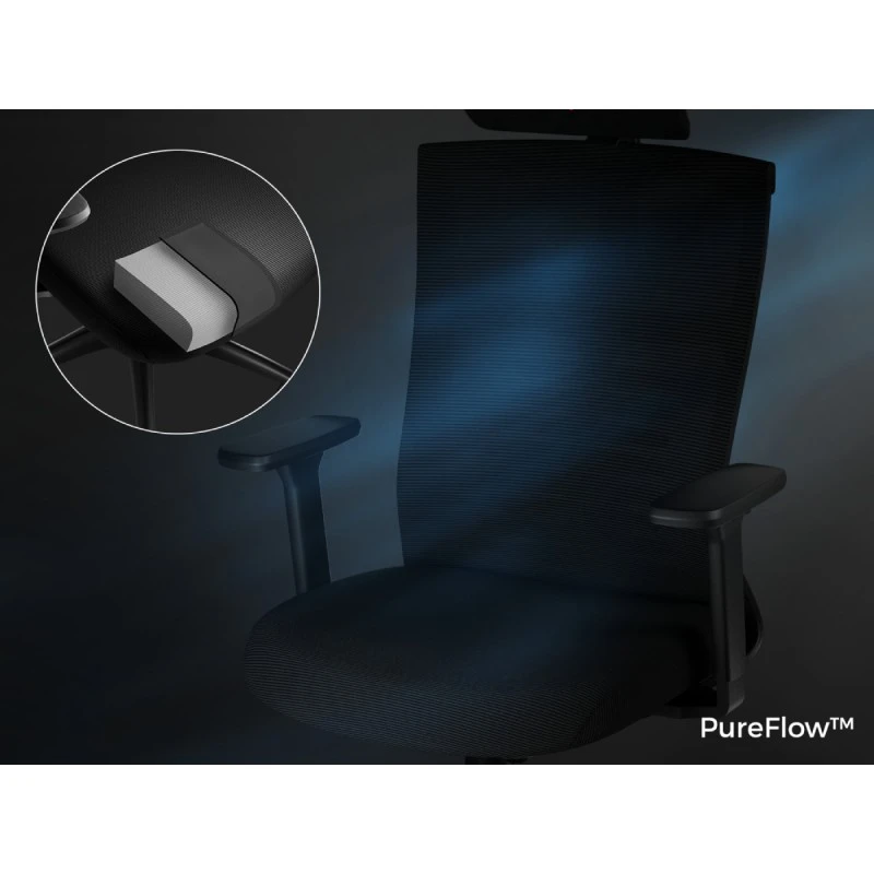 GENESIS ASTAT 200 BLACK ERGONOMIC CHAIR