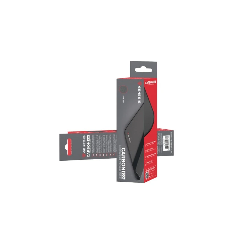 GENESIS CARBON 500 S MOUSE PAD 250X210MM