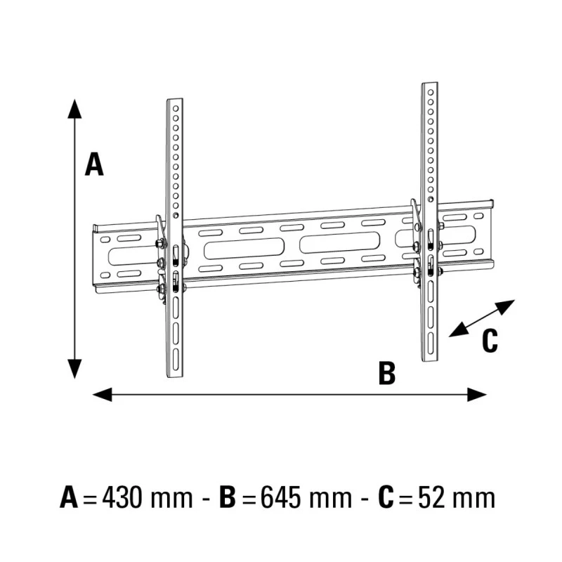 HAMA 108717/220812 TV STAND 75''