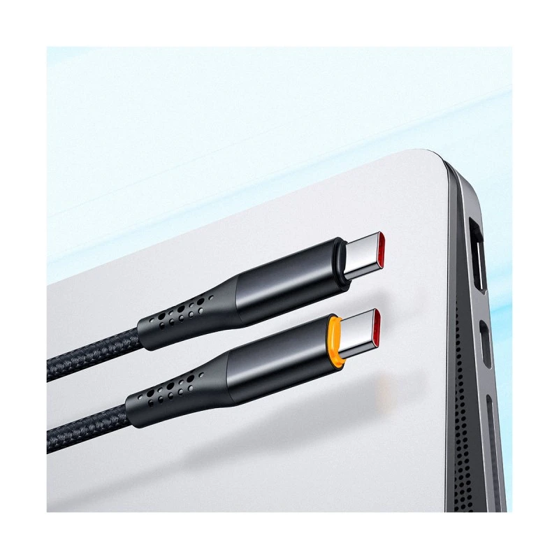 XMART USB TYPE-C CABLE TO TYPE-C NEST 100W BLACK-1,2M