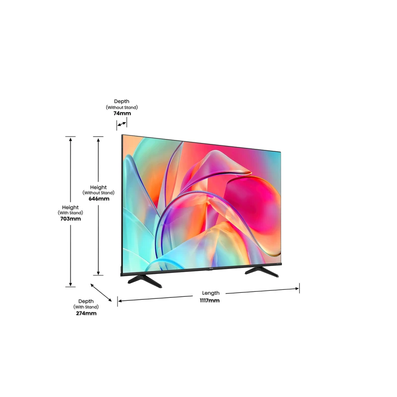 HISENSE 50E7KQ UHD QLED SMART TV