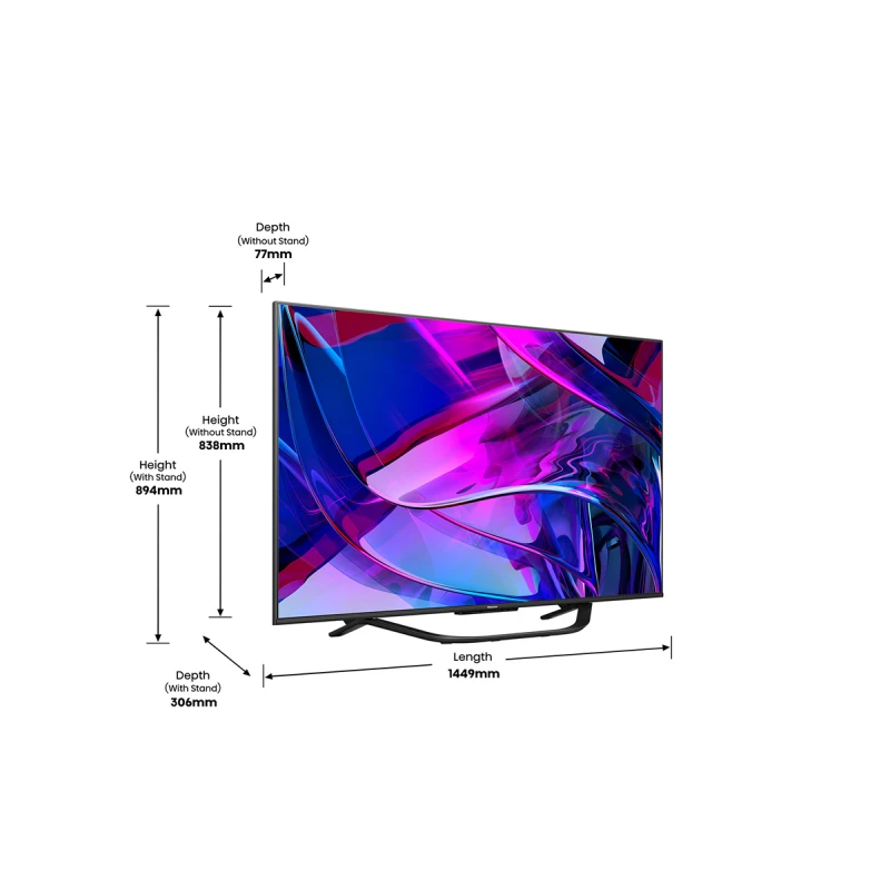 HISENSE 65U7KQ MINI-LED QLED SMART TV