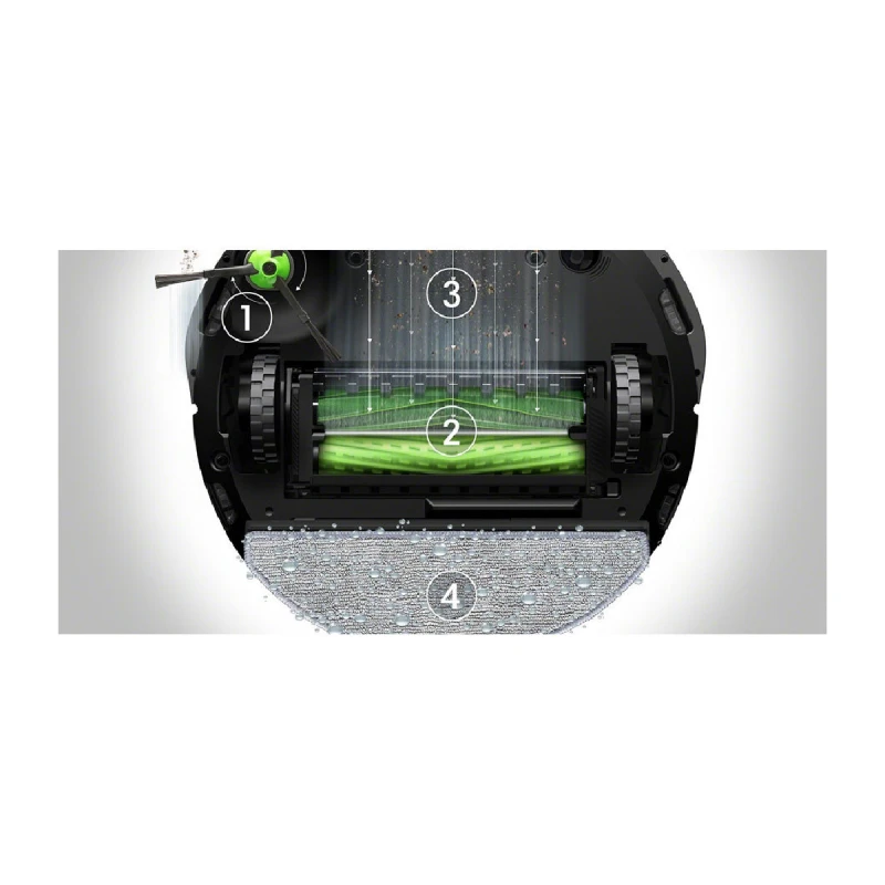 IROBOT ROOMBA i8+ COMBO Black i857840