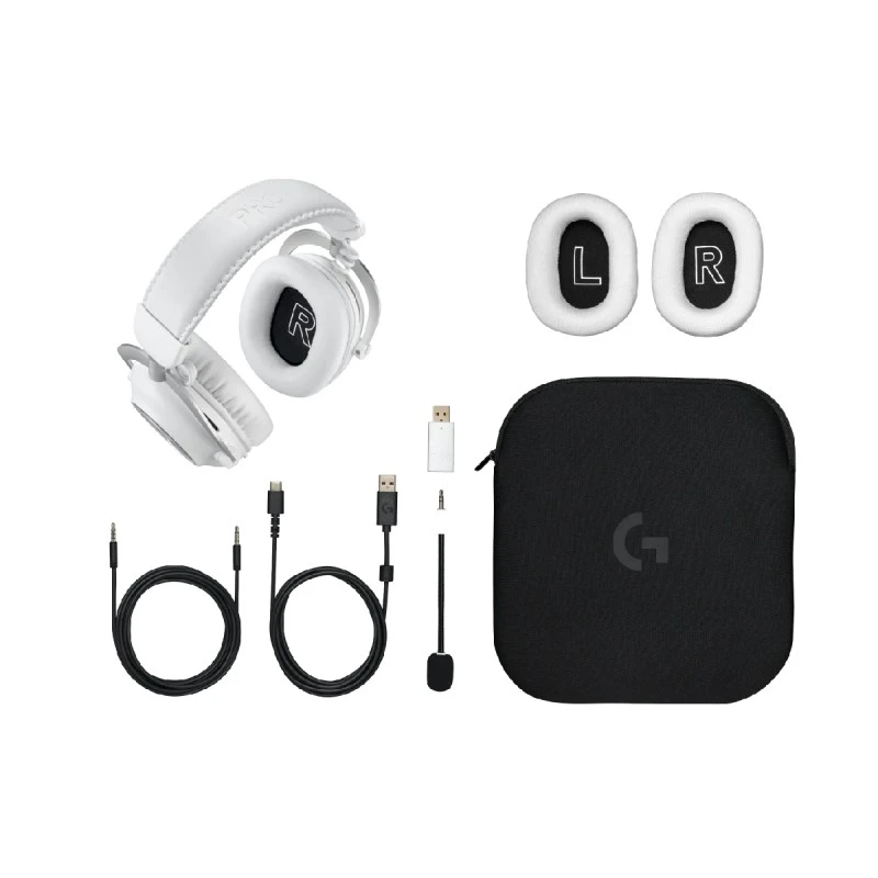 LOGITECH PRO X 2 LIGHTSPEED HEADSET WH 981-001269
