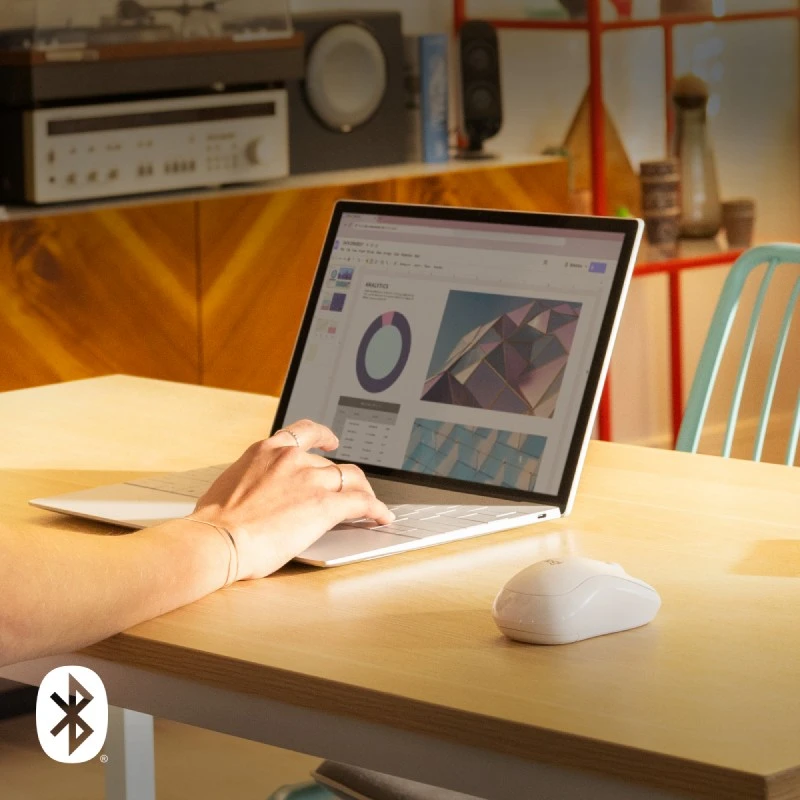 LOGITECH M240 SILENT BT MOUSE WHITE 910-007120