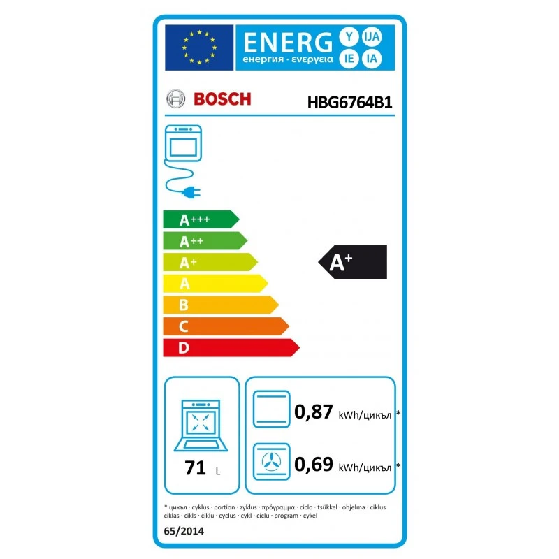 BOSCH HBG6764B1
